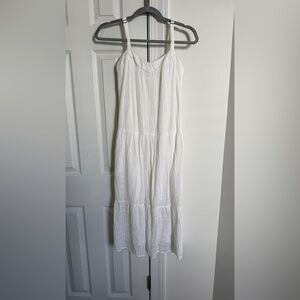 Knox Rose Strapless White Maxi Dress